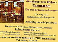 Zum Ochsen inside