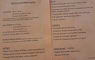 Le Chaudron Licquois-café De La Mairie menu