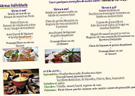 La Ferme Du Bulle menu