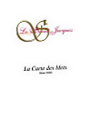 Le Saint Jacques menu