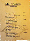 Café Central menu