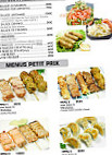 Leo Sushi menu