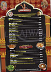 Rajwal menu