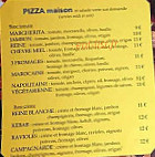 Le Siècle menu