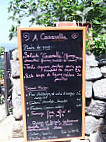 A Casarella menu