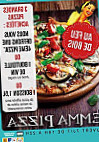 Emma Pizza menu