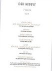 Golvet menu