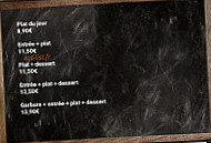 L'auberge menu