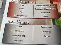 1000 Pattes menu