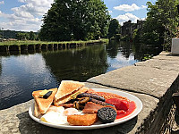 The Rodley Barge inside