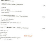 L'ambassade menu