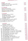 Brasserie du Theatre menu