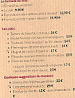 Le Bistro D'hugo menu