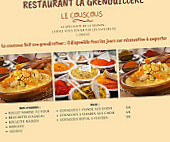 La Grenouillere menu