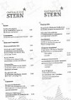 Gasthaus zum Stern menu