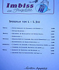 Imbiss Am Flugplatz menu