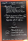 L'ail Des Ours menu