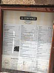 La Sirene menu