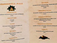 Freiheiter Hof menu