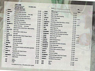 Chopstix Gourmet menu