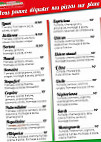 Pizzeria La Dolce Vita menu