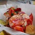 Quincy's Original Lobster Rolls food