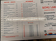 Song Lam Asia-schnellküche menu