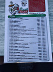 Pizza Kiosk menu