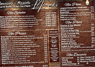 L'alessandra menu