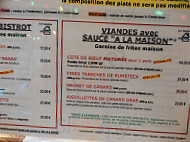 à La Maison Pau menu