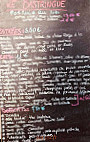 Le Bastringue menu