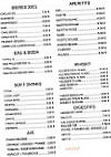 Le Bistro Indien menu