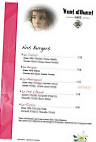 Vent D'ouest Cafe menu