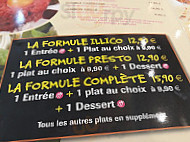 La Grande Brasserie menu