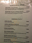 Monde du Brésil menu