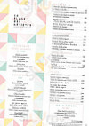 Le Bistrot Des Artistes menu