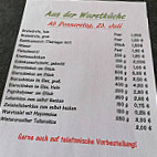 Schelter menu