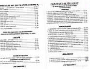 Praderas Ii menu