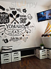 Yomaro Frozen Yogurt inside