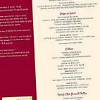 Reader's Garden Cafe menu