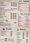 Pizzeria Destination Saveurs menu