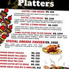 Meerath Grill House Bahawalpur menu