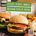 Hero Certified Burgers food