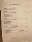 Stephanstüble menu