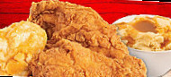 Krispy Krunchy Chicken inside