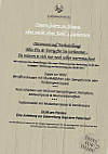 Landgasthof Kehl menu