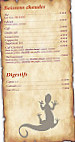 La Commanderie menu