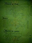 Chez Chan-Thai menu