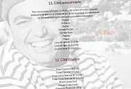 Fred L'Ecailler menu