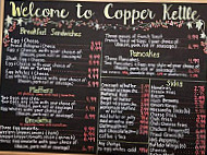 Copper Kettle menu